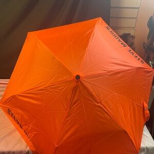 Steve Madden Vibrant Orange Umbrella=